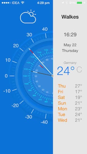 تطبيق Weather info app تطبيق مدفوع مجاني لفترة