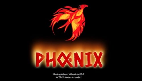 جيلبريك Phoenix لنظام iOS 9.3.5