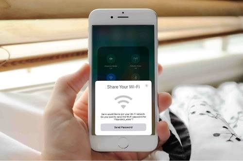 مشاركة Wi-Fi على الآي-فون و الآي-باد آي أو أس ۱۱