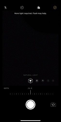 أداة Aperturize للتحكم في عمق الصورة أثناء التقاطها على iOS 12 