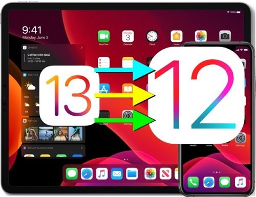 طريقة إلغاء تحديث iOS 13 و العودة إلى iOS 12.4.1