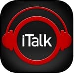 أيقونة برنامج تسجيل الصوت للايفون iTalk