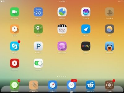 ثيمات للايباد ios 8