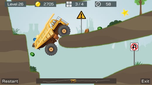 لعبة Big Truck لعبة مدفوعة مجانية لفترة