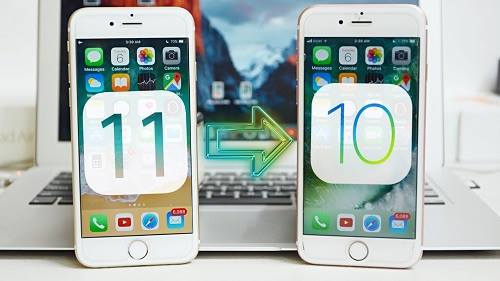 طريقة إلغاء تحديث iOS 11 و العودة إلى iOS 10.3.2