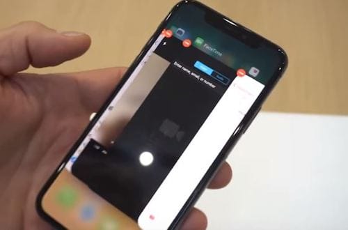 محول التطبيقات على الايفون X