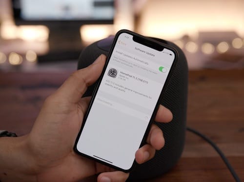 تحديث 11.3 لسماعات HomePod