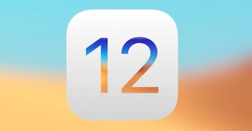 شعار نظام iOS 12