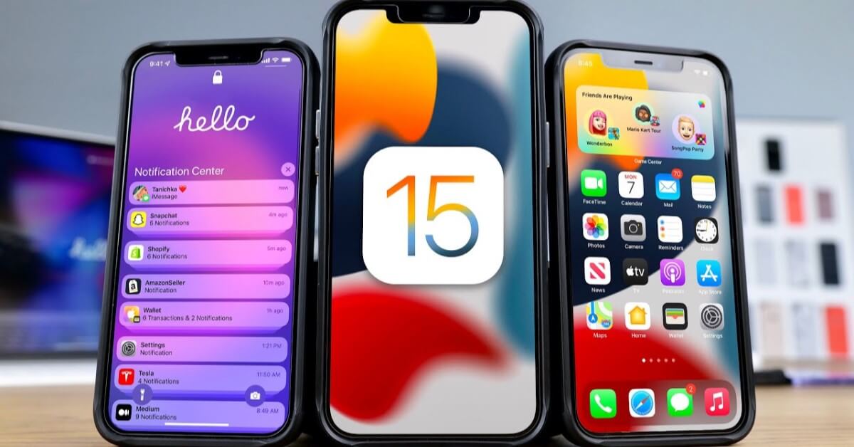 المزايا الجديدة في iOS 15