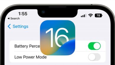 مشكلة استنزاف البطارية في الآيفون بعد تحديث iOS16