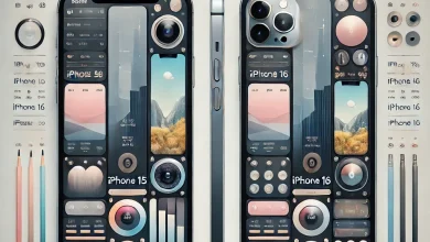 مقارنة بين iPhone 15 Pro و iPhone 16