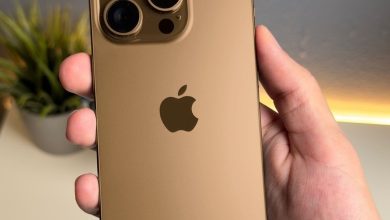 آيفون 16 برو ماكس باللون الذهبي