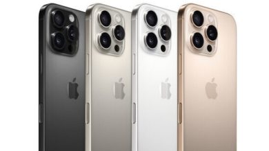 هاتف ايفون 16 برو ماكس بالوان مختلفة