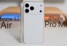 آيفون 17 Air مقابل آيفون 17 Pro Max