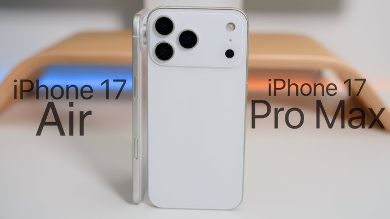 آيفون 17 Air مقابل آيفون 17 Pro Max