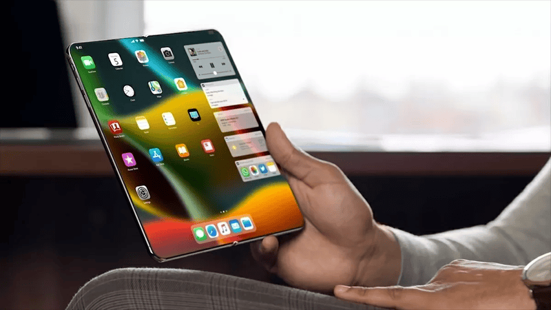 آيفون القابل للطي يعيد Touch ID