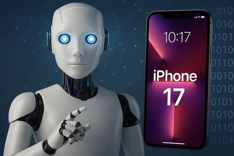 الذكاء الاصطناعي في آيفون 17
