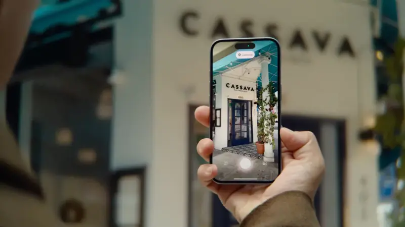 زر التحكم بالكاميرا عند التقاط الصور