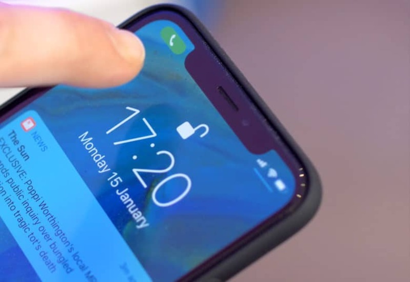 النوتش في آيفون في ايفون x