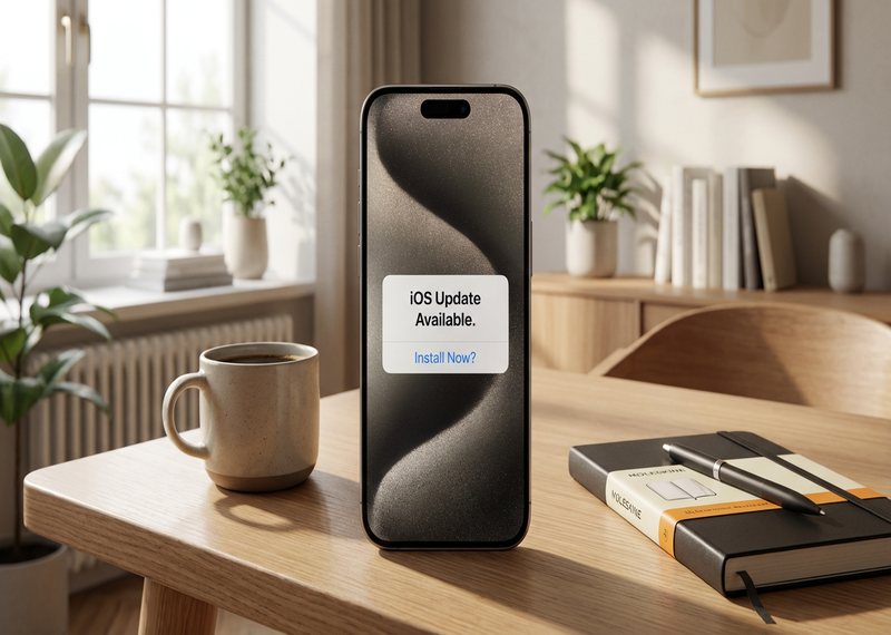 حل مشكلة ظهور رسالة تحديث iOS المتكررة على آيفون (دليل عملي 2025)
