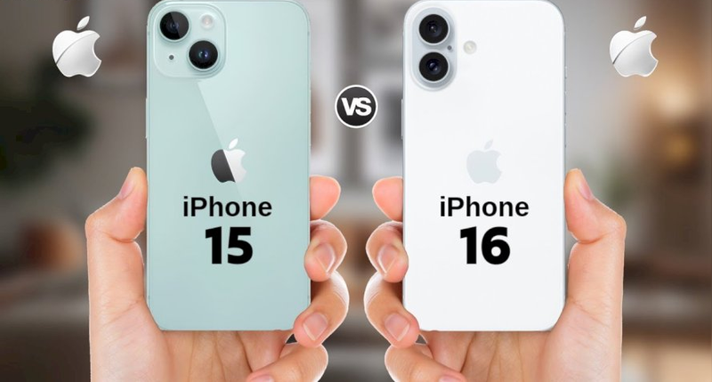 مقارنة بين آيفون 16 و ايفون 15