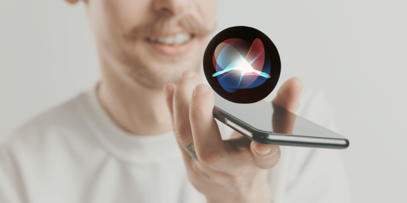 التصوير الصوتي باستخدام سيري