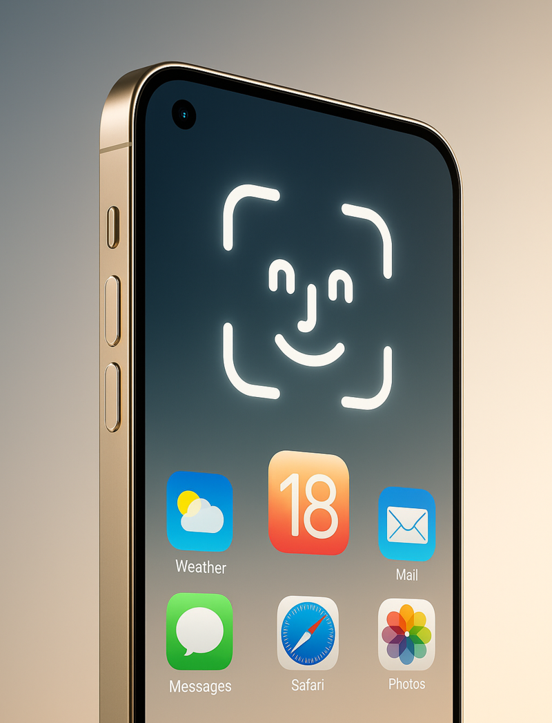 آيفون 18 برو: Face ID تحت الشاشة يقترب… لكن القصة أعمق من مجرّد تغيير في التصميم
