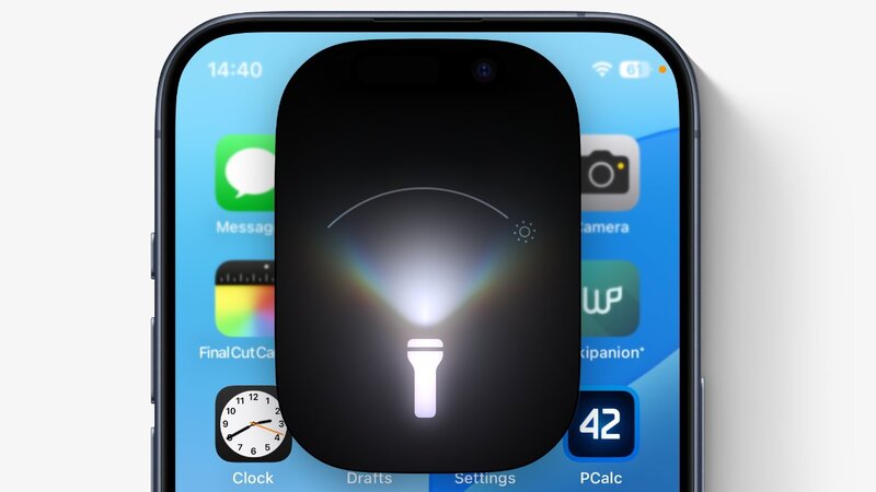 وظائف في آيفون تعمل حتى عند نفاد البطارية مثل المصباح (Flashlight)