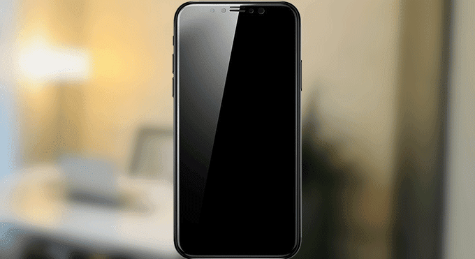 شاشة سوداء في ايفون بعد التحديث أو السقوط