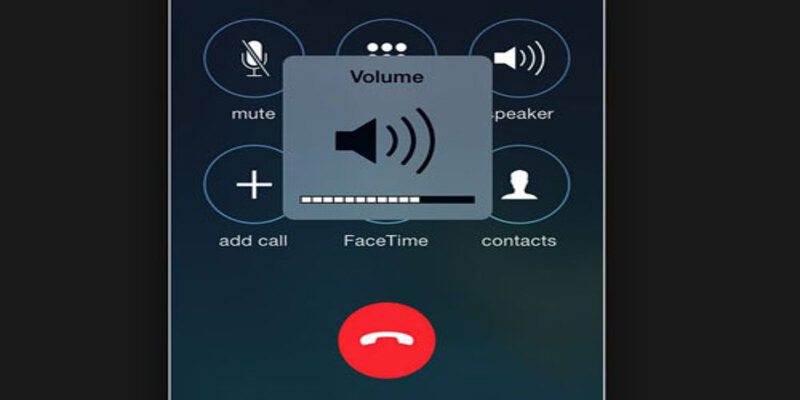 ضعف الصوت في الايفون اثناء المكالمة