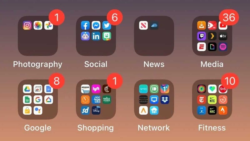 عدم ظهور الإشعارات في آيفون في التطبيقات