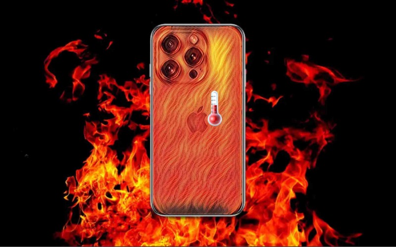 السخونة وارتفاع درجات الحرارة في iPhone 15