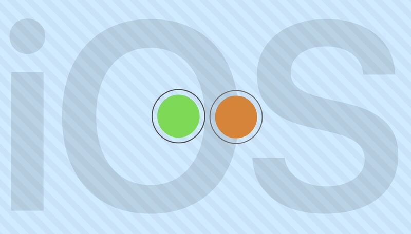 العلاقة بين النقطة الخضراء والبرتقالية في الآيفون وأنظمة iOS الأخرى