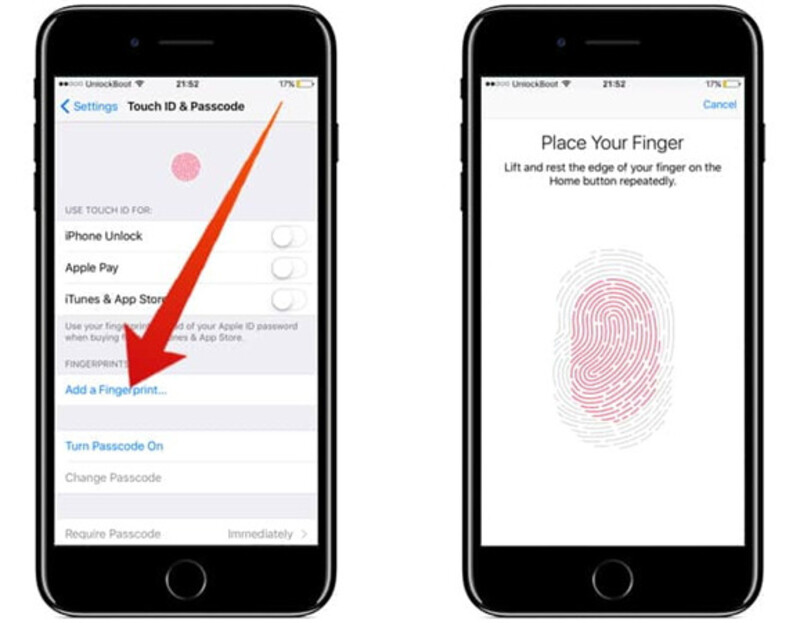 Touch ID لا يعمل في الآيفون