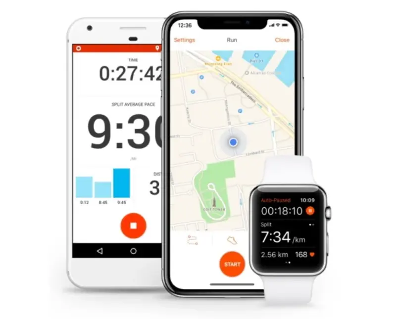 تطبيق Strava على آيفون