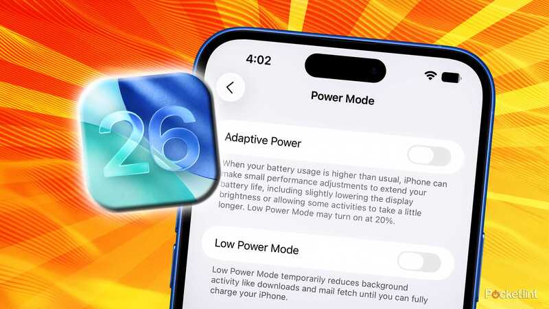 ميزة Adaptive Power في iOS 26