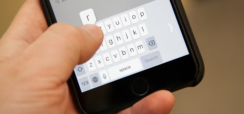 تحويل لوحة مفاتيح آيفون إلى Trackpad